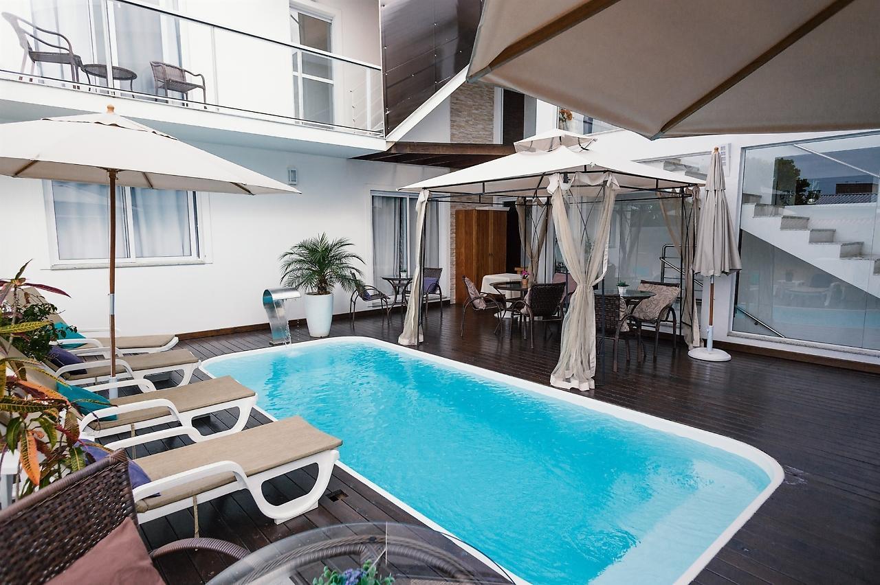 La Plage Residence Garopaba Bagian luar foto