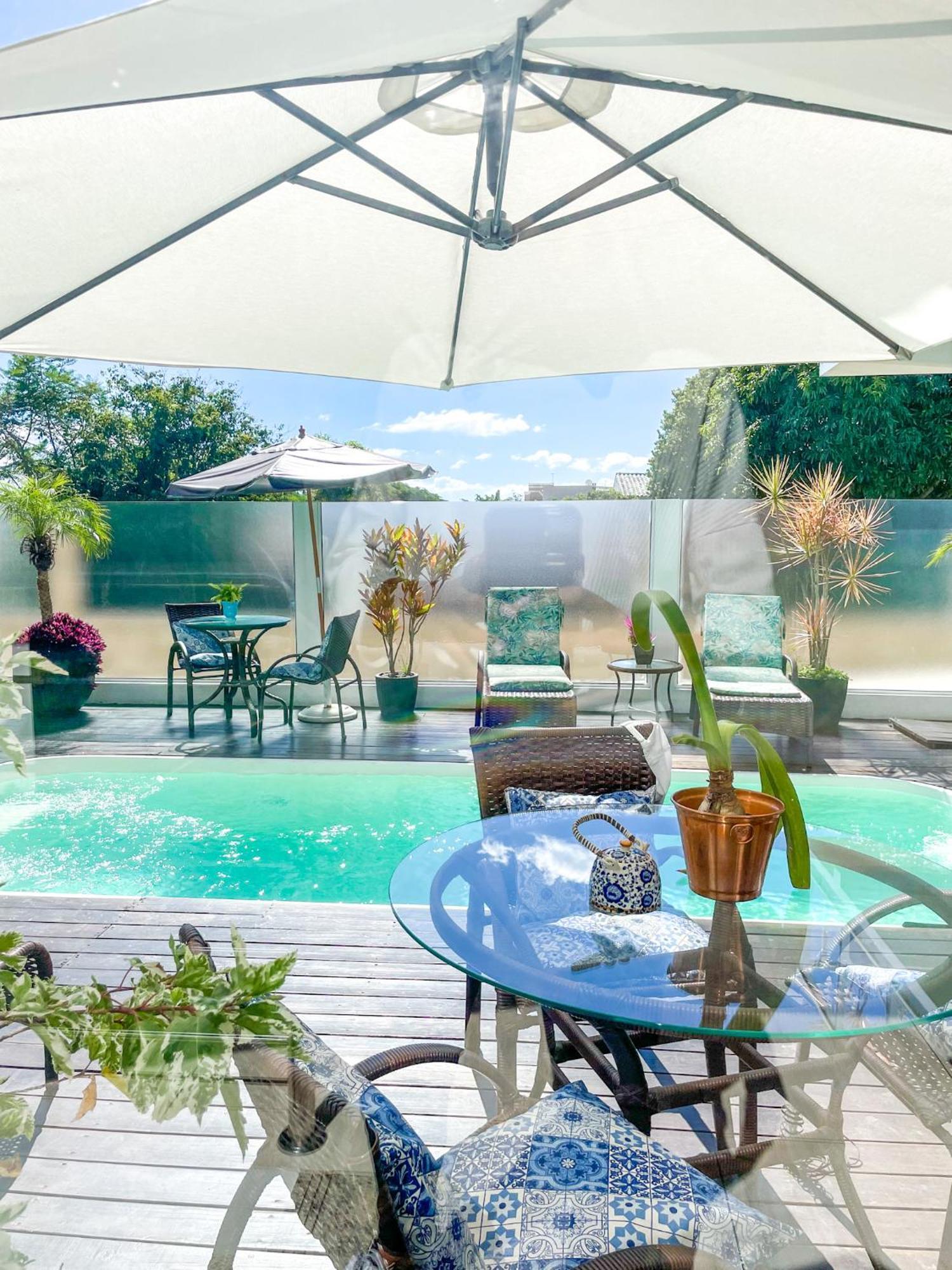 La Plage Residence Garopaba Bagian luar foto